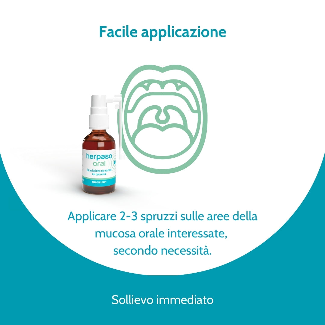 Herpaso Oral – Spray Lenitivo per il Cavo Orale 2