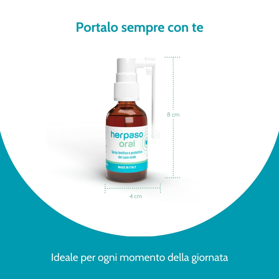 Herpaso Oral – Spray Lenitivo per il Cavo Orale 4