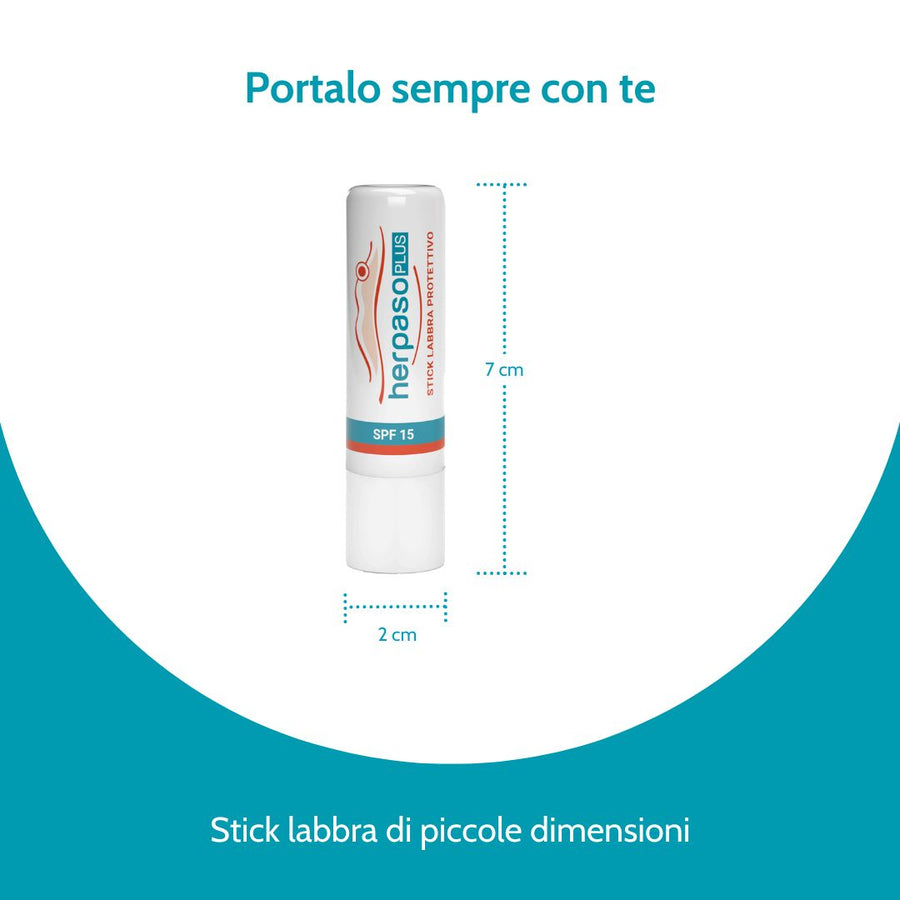 Herpasoplus - Stick contro l'herpes labiale