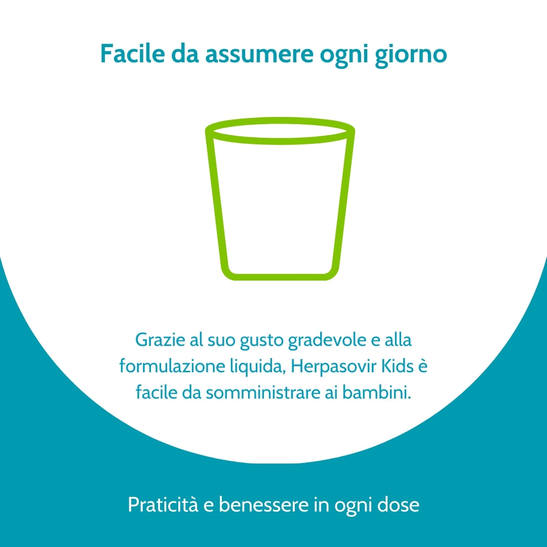 Herpasovir KIDS – Integratore Alimentare Antivirale per Bambini