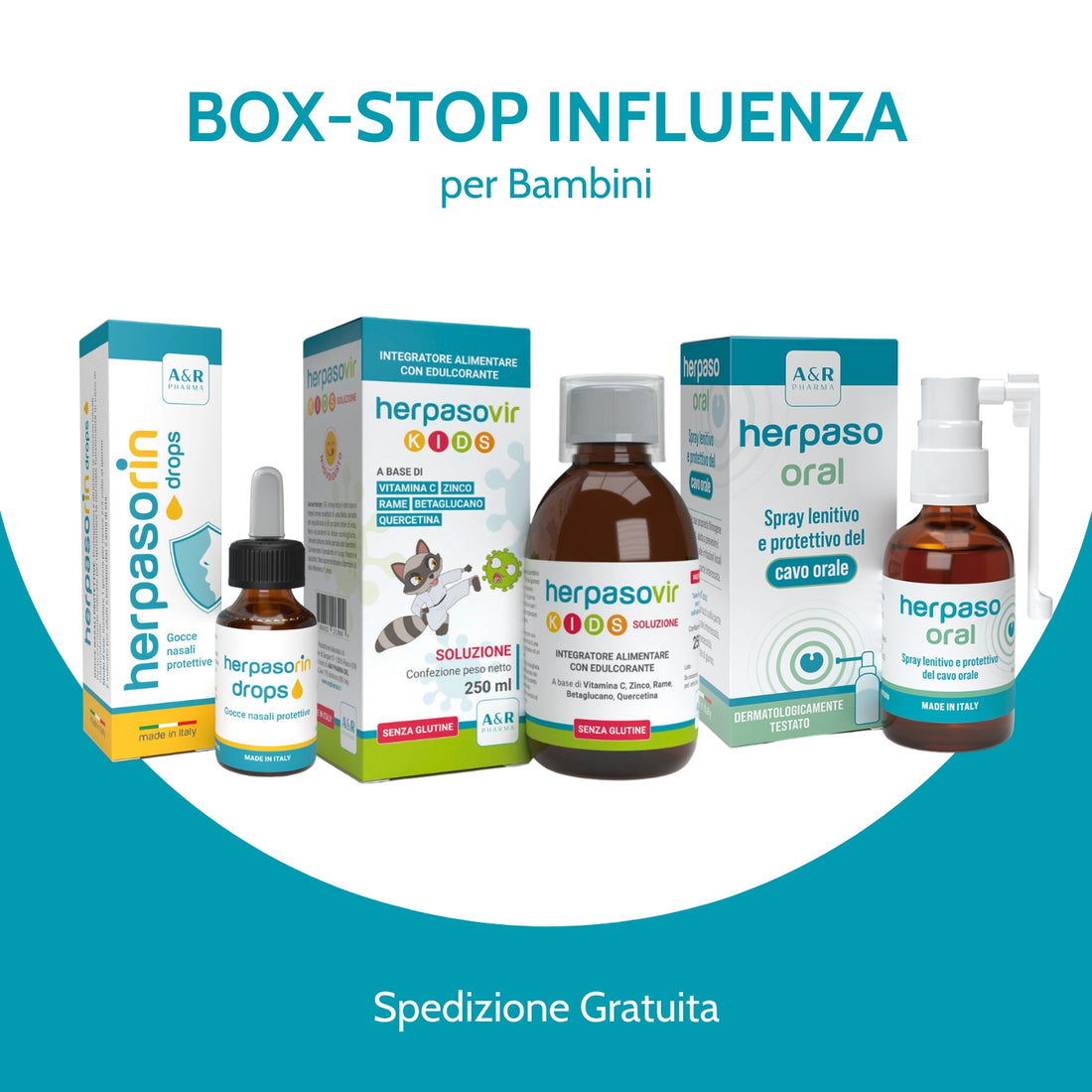 BOX-STOP INFLUENZA – Adulti / Bambini